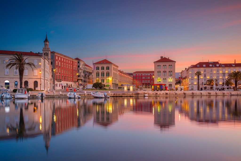 The beautiful city of Split