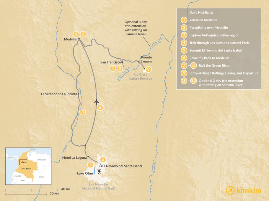 Overview map