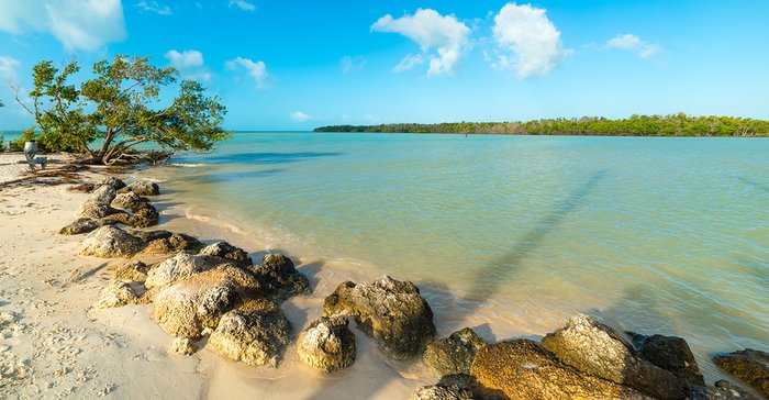 Sombrero Beach on Marathon Key