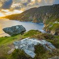 Ireland's highest sea cliffs, located in southwest Donegal