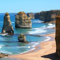 Stop to check out the iconic Twelve Apostles along the Great Ocean Road