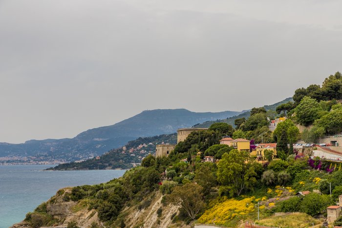 Ventimiglia on the Italian coast