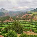 Tizi n'Tichka Pass over the Atlas Mountains
