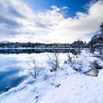 Loch Morlich in the Cairngorms National Park