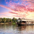 Stay a night on a houseboat for the ultimate Kerala experience