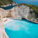 Zakynthos' shipwreck beach