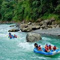 Whitewater rafting down the Pacuare river