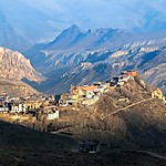 Muktinath village from above