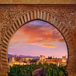The Alhambra in Granada Spain
