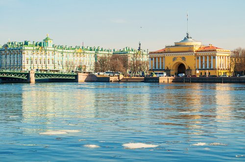 St. Petersburg in April