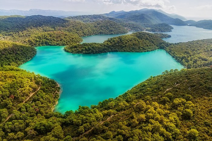 Sail to Mljet National Park off the coast of the Pelješac peninsula