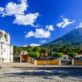 View of Agua volcano from Antigua, Guatemala