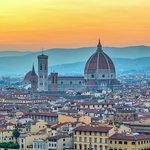 Florence Skyline at Sunset