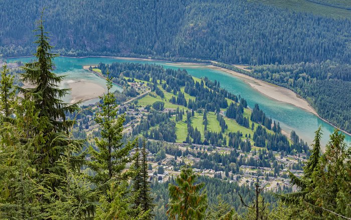 Town of Revelstoke, one of BC's most popular outdoor destinations