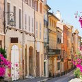 Charming street in Aix en Provence