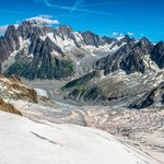 Mont Blanc in Aosta Valley, Courmayeur