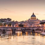 The Evening Glow of Ancient Rome