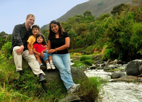 Family trip in Ecuador