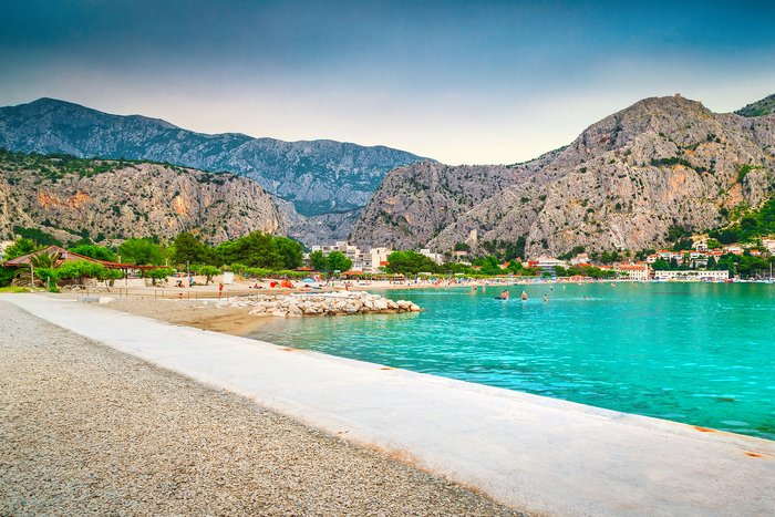 Omis town, the adventure capital of Croatia