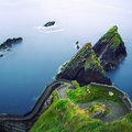 Climb down to the Dunquin Pier to ferry to Blasket Island