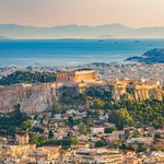 Panoramic view of Athens