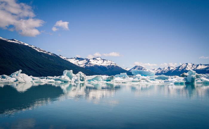 El Calafate Lake in Patagonia