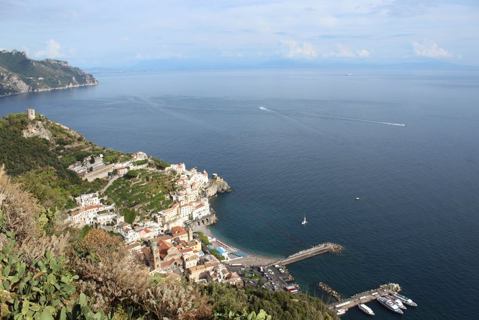View of the Amalfi Coast