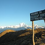 The view awaiting you at Muldai Peak