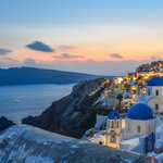 Beautiful Santorini at Night