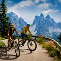 Cycling in the Dolomites
