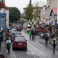 Streets of downtown Akureyri