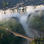 Take in vistas of Victoria Falls