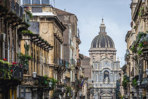 Visit the impressive baroque Church of Sant'Agata al Carcere in Catania