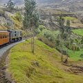 One of the Ecuador's dramatic train rides, the Naríz del Diablo
