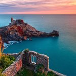 Italian Riviera Coastline