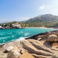 The Sierra Nevada mountains come to meet the Caribbean sea in Tayrona National Park