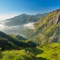 The lush green mountains of Ella, Sri Lanka