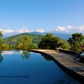 View from the terrace of Tiger Mountain Pokhara (photo courtesy Tiger Mountain)