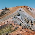 Explore the colorful hills of Landmannalaugar