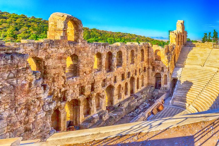 Odeon of Herodes Atticus on the Acropolis