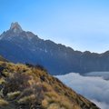 Machapuchare  from the trail, Mardi Himal trek