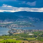 Osoyoos rests at the south end of the Okanagan Valley