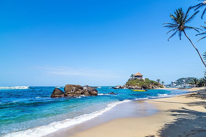 View of the Caribbean coast