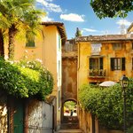 Old Buildings in Trastevere, Rome 