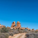 Rock formations at the Stadsaal Caves