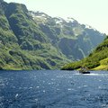 The Sognefjord, nicknamed King of the Fjords.
