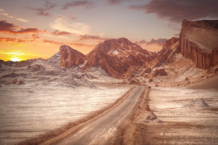 Moon Valley in San Pedro de Atacama
