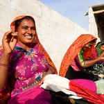 Women sewing in Bhuj