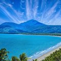Four Mile Beach in Port Douglas in June