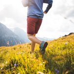 Running in the Alps